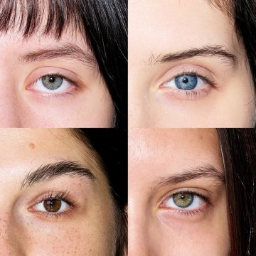 Przykłady typów urody odpowiednich dla pigmentu Ombre Brows 05 – ciemnoblond i brązowe włosy, jasna do średniej karnacji.