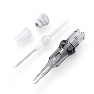THUNDERLORD Biomaser MISTY 0803RL 3RL 0,25 mm MT 3 mm – budowa modułu, trzy igły, membrana i&nbsp;obudowa