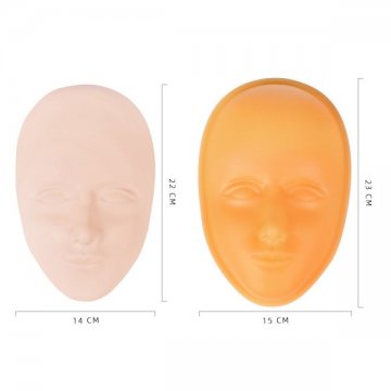 silikonowa maska z podstawą do treningu wymiary